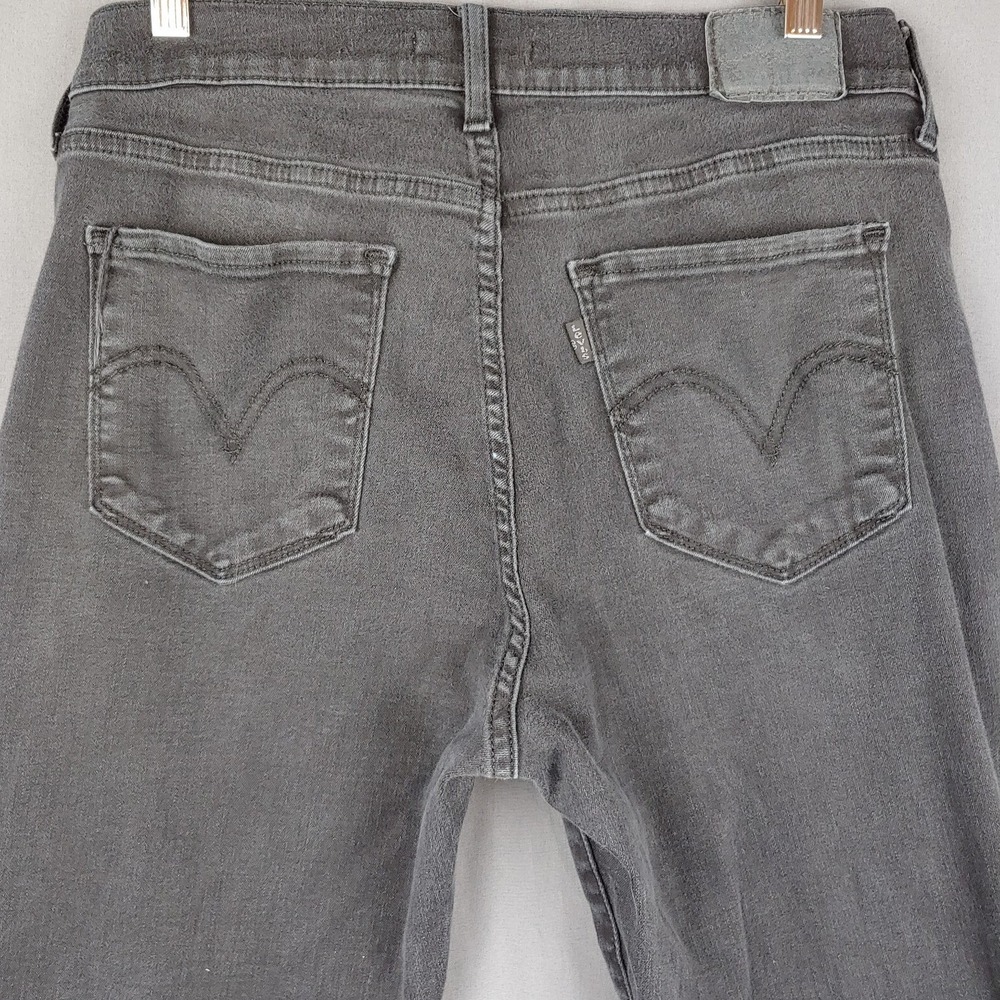 Levi's 526 Jeans Womens Size 8 (Measures 31x31) Classic Boot Cut Stretch Black
